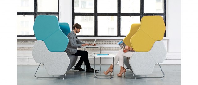 Hexa waiting chair